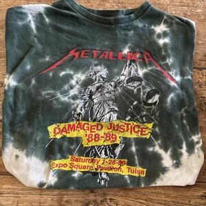 Metallica damaged justice 1989 tulsa